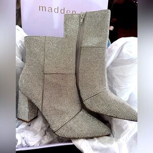 Madden Girl Jewelled Ankle Boots